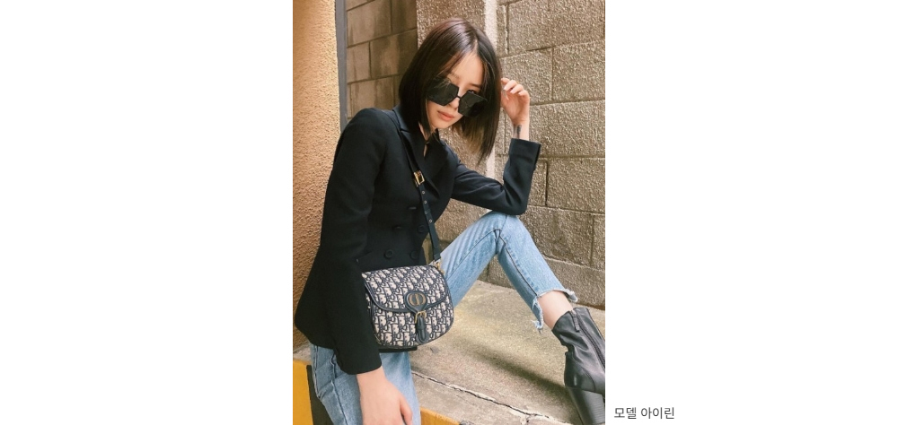 디올 오블리크 자카드 카드지갑 - 허시백 지갑